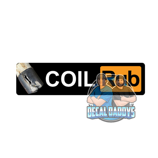 Coil Rub Porn Hub Font Sticker
