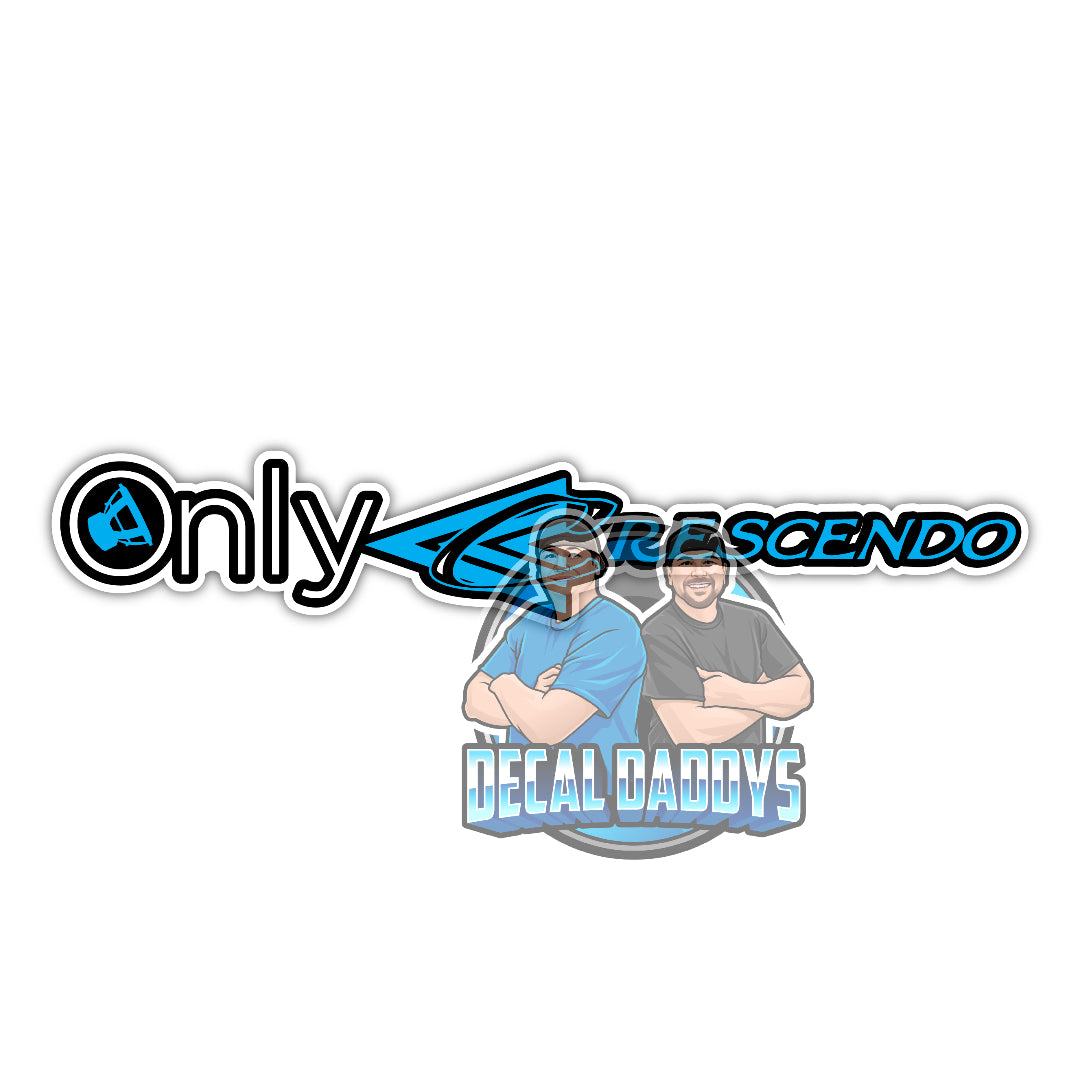 Only Crescendo Audio Font Sticker