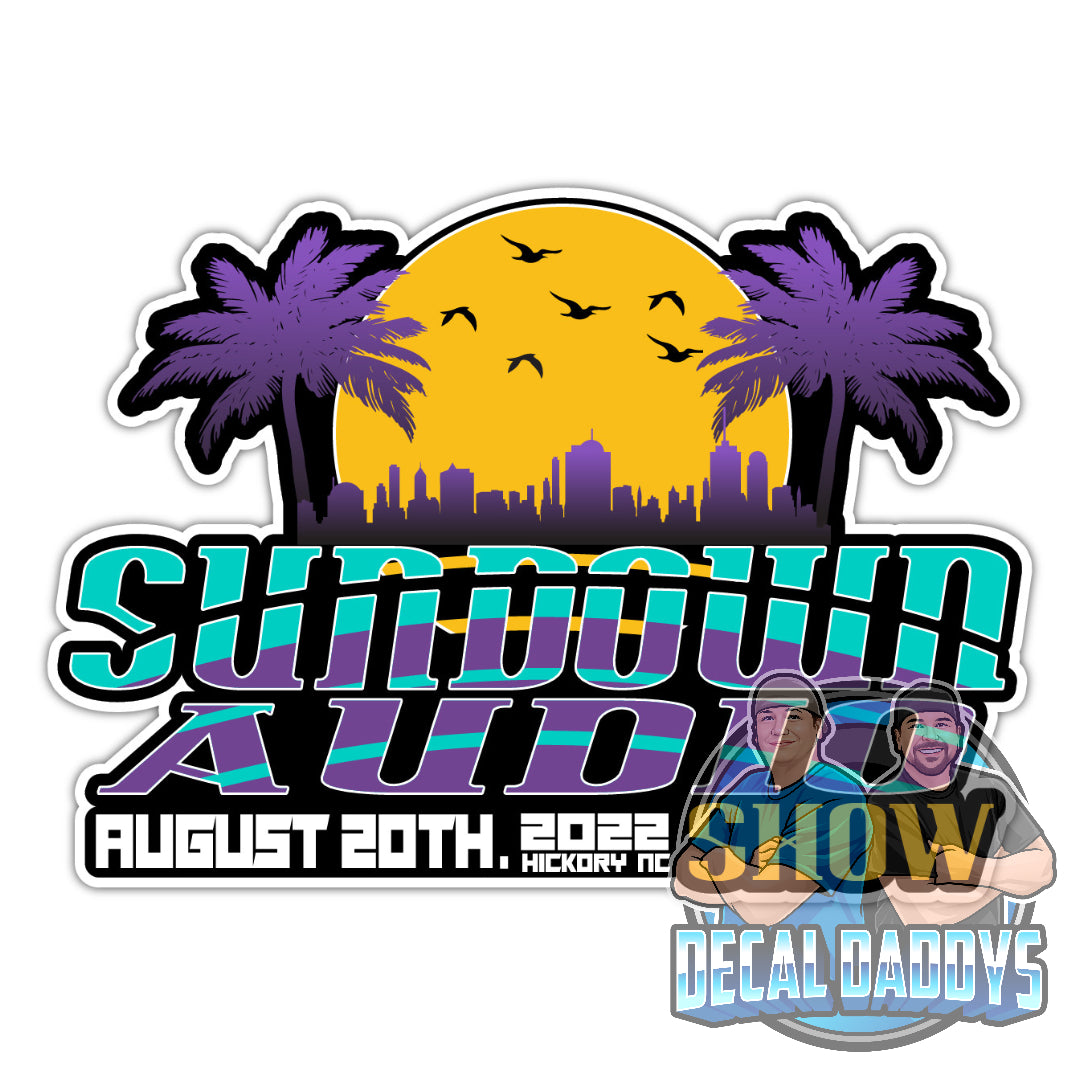 Sundown Audio Show 2022 Stickers